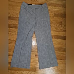 White House Black Market Gray Wide Leg Pants